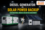 diesel generator vs solar power