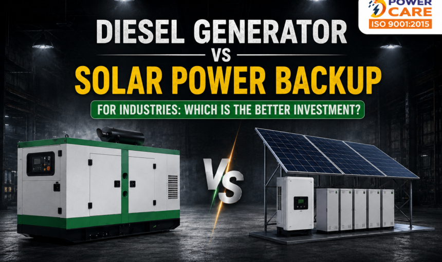 diesel generator vs solar power