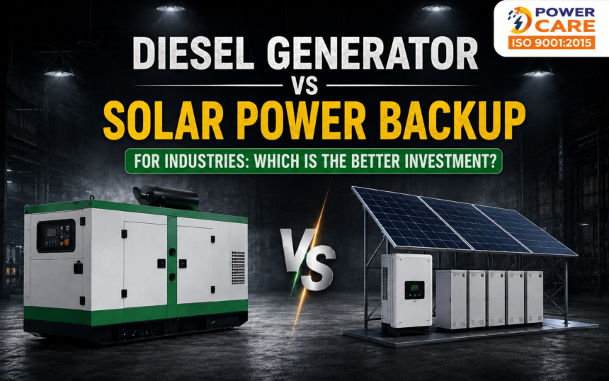 diesel generator vs solar power